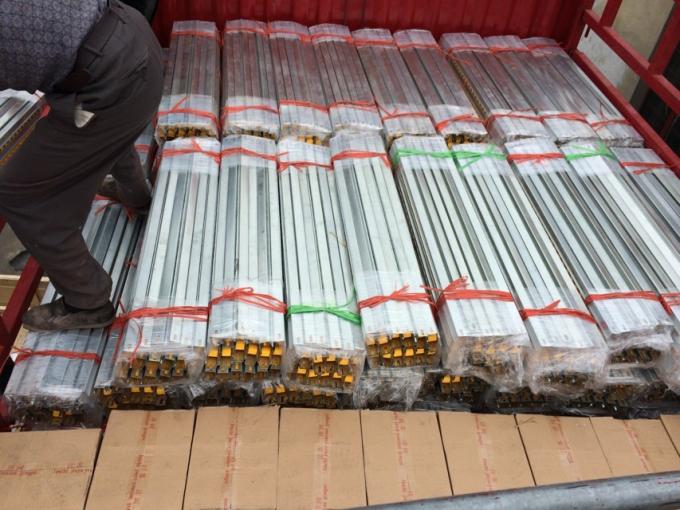 कार्टन प्रवाह पिकिंग गुरुत्वाकर्षण प्रवाह रैकिंग पाउडर कोटिंग सतह समाप्त 5