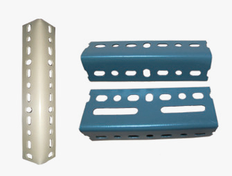 स्लॉट एंगल लाइट ड्यूटी बोल्टलेस रिवेट शेल्फिंग आयरन एंगल स्टील रैक 2